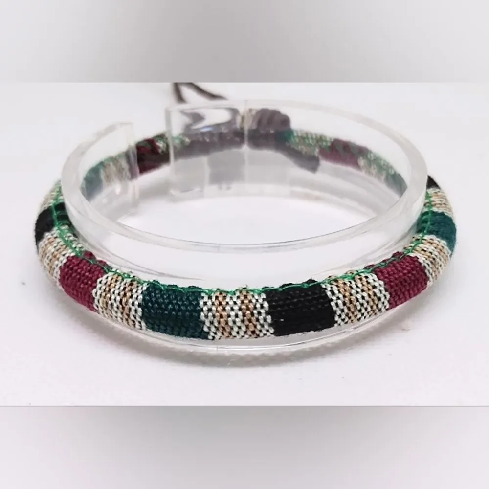 Men's bracelet‎ striped punk hemp new e54